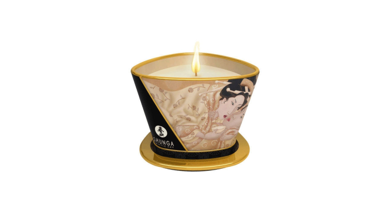 Shunga Desire świeca do masażu waniliowa 170ml