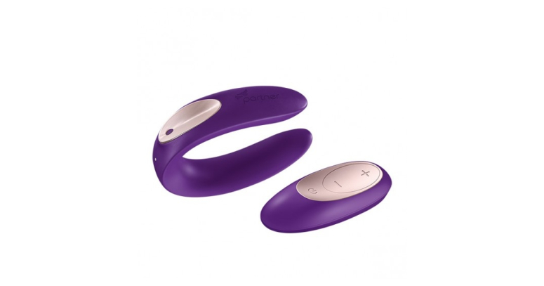 Satisfyer Double Plus Remote wibrator z pilotem dla par