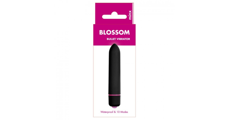 Blossom wibrator bullet 10 wibracji czarny