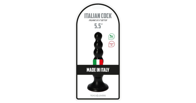 Italian Cock korek analny stopniowany 14 x 3,5
