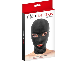 Fetish Tentation Maska z otworem na usta i oczy