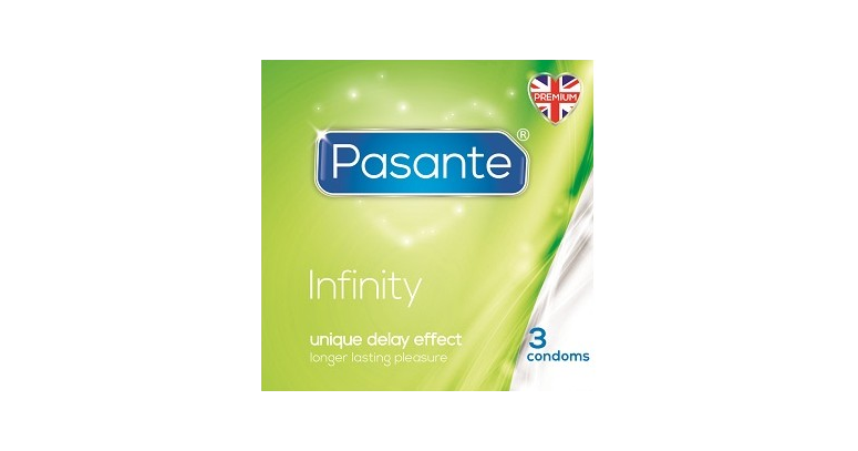 Pasante Infinity prezerwatywy opóźniające z lidokainą 3szt