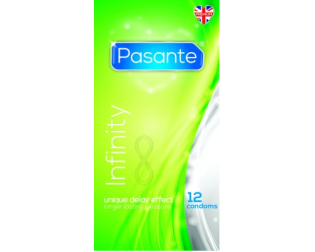 Pasante Infinity prezerwatywy opóźniające z lidokainą 12szt