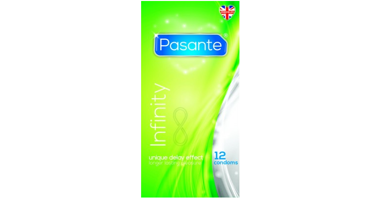 Pasante Infinity prezerwatywy opóźniające z lidokainą 12szt