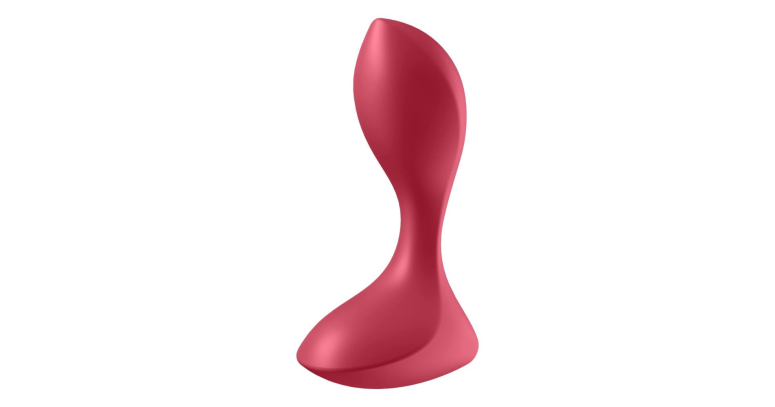 Satisfyer Backdoor Lover korek analny z wibracjami czerwony