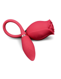 Miss Rose dwustronny wibrator - stymulator róża