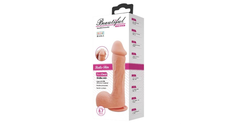Johnson dildo na przyssawce 23 x 5 cm
