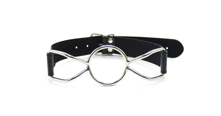 Otwarty duży metalowy knebel Spider Gag 5,3 cm