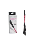 Luxury Fetish flogger z ozdobną rączką czerwony