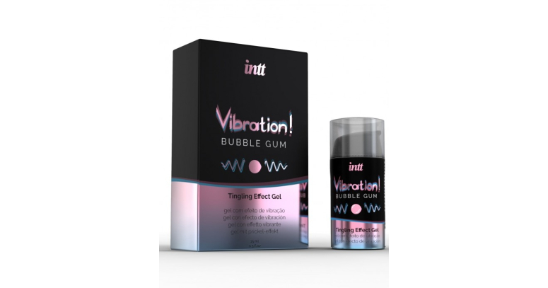 Intt Vibration bubble gum żel stymulujący z efektem pulsacji