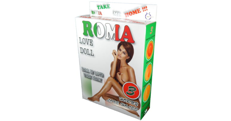 Roma lalka dmuchana