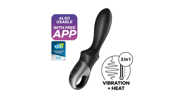 Satisfyer Heat Climax wibrator analny i do punktu G
