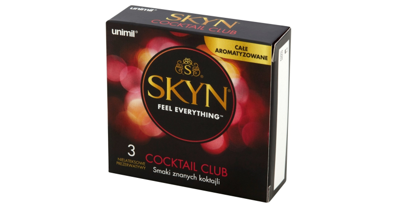 Skyn Cocktail Club prezerwatywy nielateksowe smakowe 3szt.