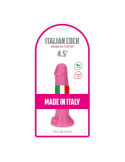 Italian Cock Poldo 4,5" małe dildo analne 11,5 x 3 cm różowe