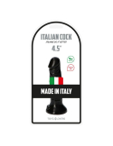 Italian Cock 4,5" Poldo małe dildo analne 12,8 x 3 cm czarne