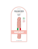 Italian Cock Zeno 6,5" wąskie dildo analne 16,5 x 3 cieliste