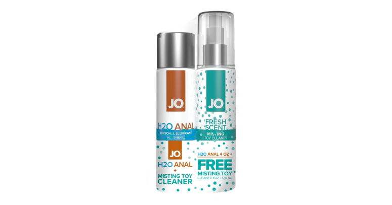 System Jo H2O Anal 120 ml + Toy Cleaner