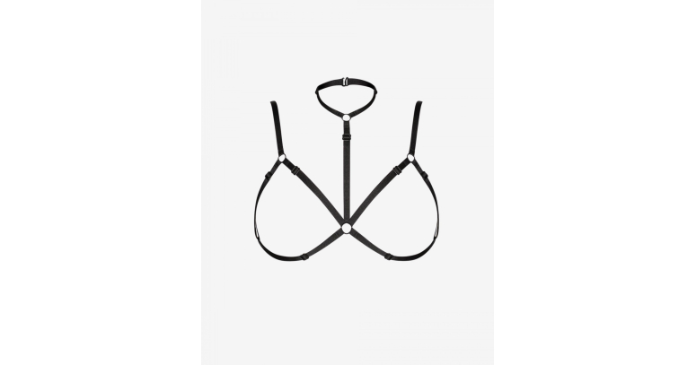 Promees Aida harness bra czarny