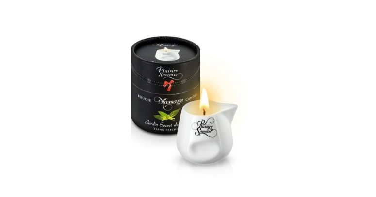 Plaisir Secret Patchouli i Ylang-Ylang świeca do masażu 80 ml
