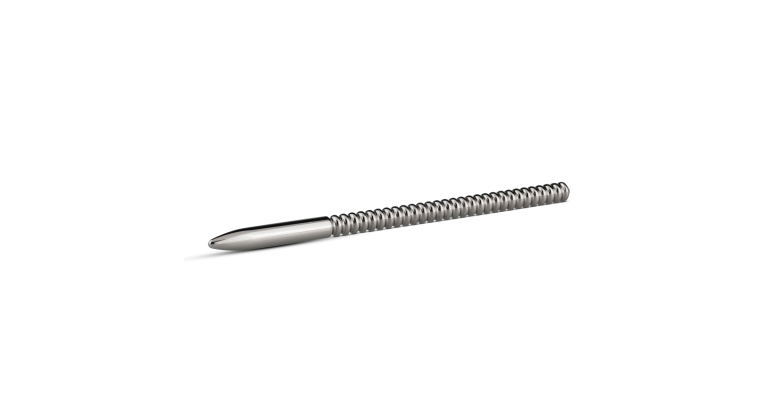 Dilator stalowy żebrowany 15 x 0,8 cm