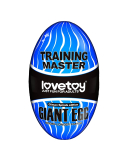 Giant Egg duże jajko masturbator niebieski