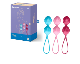 Satisfyer Balls kulki gejszy zestaw 3 sztuk bez drgań