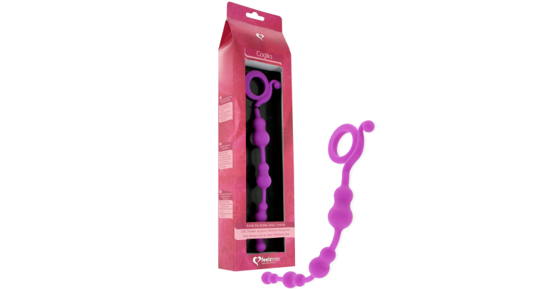 FeelzToys silikonowa sonda analna fioletowa