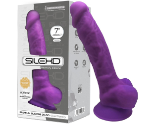 SILEXD model 1 dildo SILEXPAN®  7" fioletowe