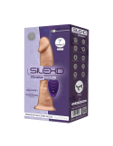 SILEXD 7" dildo wibrujące na pilota 17,5 cm SILEXPAN® cieliste