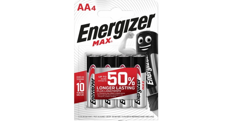 Energizer MAX AA LR6 baterie alkaliczne 4 sztuki