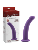 Bend Over M silikonowe dildo pegging fioletowe