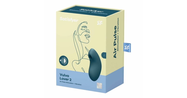 Satisfyer Vulva Lover 2 stymulator łechtaczki granatowy