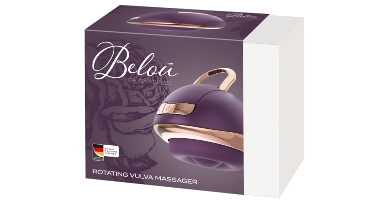 Belou Rotating Vulva Massager stymulator łechtaczki