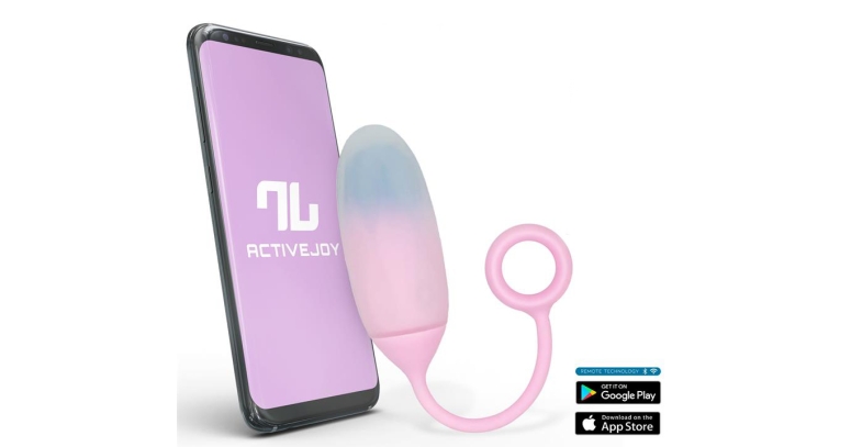 Intoyou App Series jajko wibrujące na aplikację różowe