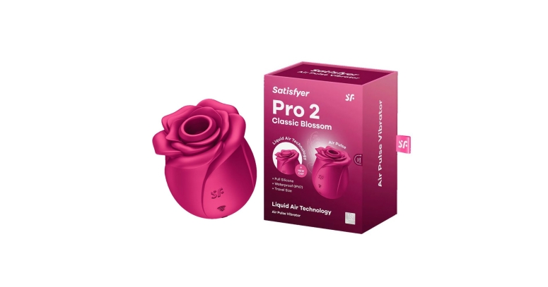 Satisfyer Pro 2 Classic Blossom stymulator łechtaczki róża