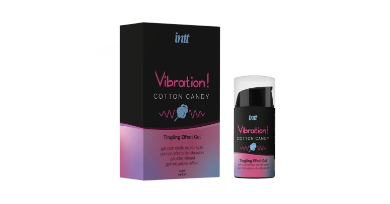 Intt Vibration Cotton Candy żel stymulujący z efektem pulsacji