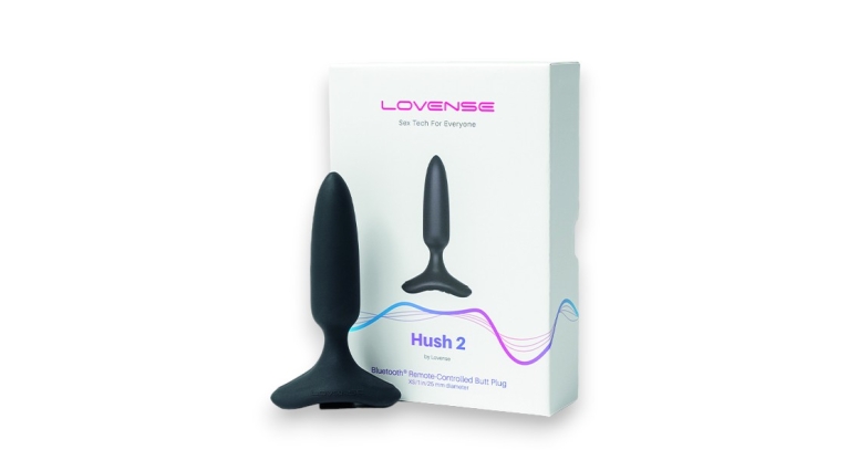 Lovense Hush 2 korek analny sterowany smartfonem XS