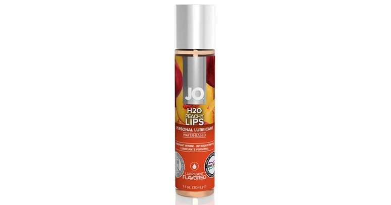 System Jo Peachy Lips brzoskwiniowy lubrykant smakowy 30 ml