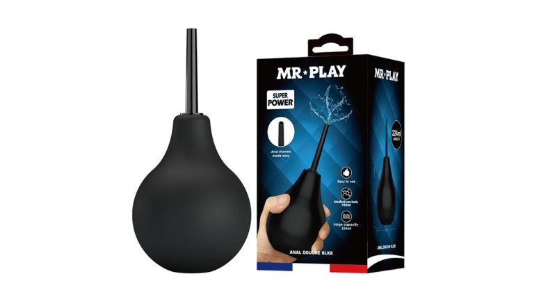 Mr Play czarna gruszka analna 224 ml