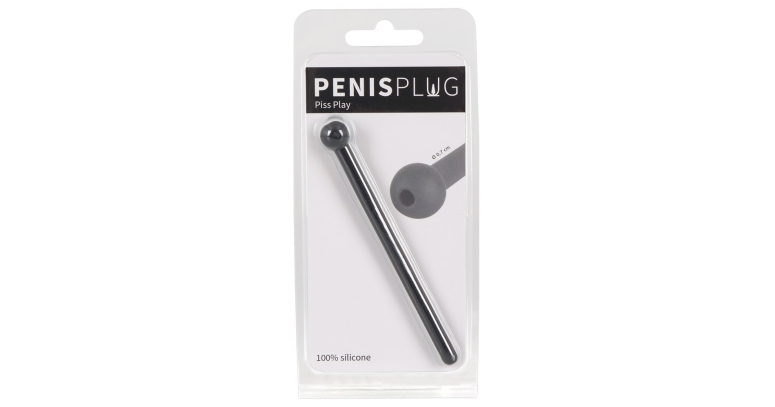 Penis Plug Piss Play przepływowy dilator silikonowy