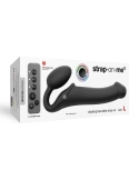 Strap-on-me wibrujący strapless na pilota L czarny