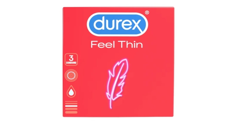 Durex Feel Thin cieńsze prezerwatywy 3 szt