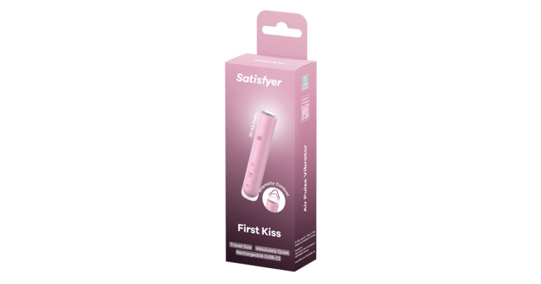 Satisfyer First Kiss bezdotykowy stymulator łechtaczki szminka