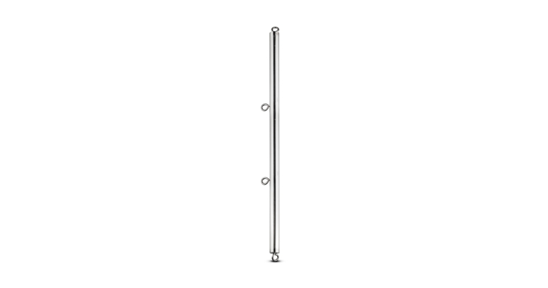 Sinner Spreader Bar Rozpórka BDSM 60 cm srebrna