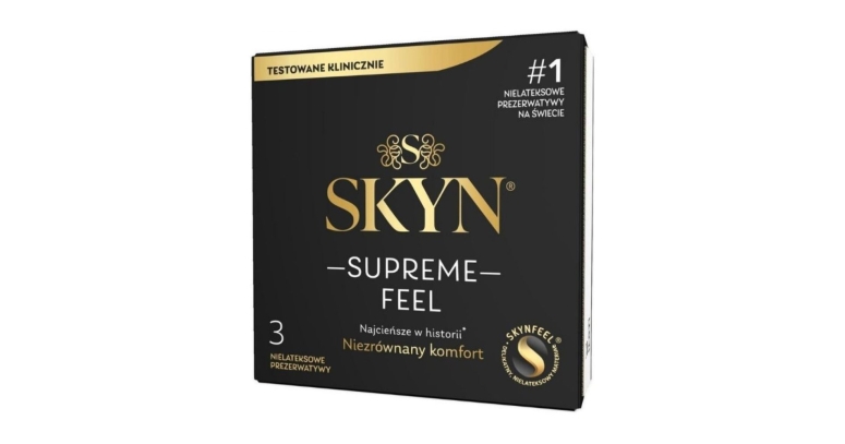 Skyn Supreme Feel cienkie prezerwatywy nielateksowe 3 szt