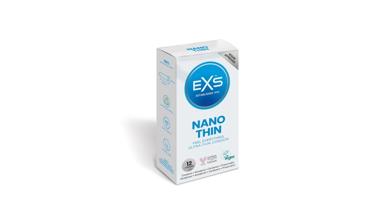 EXS Nano Thin cienkie prezerwatywy 12 szt
