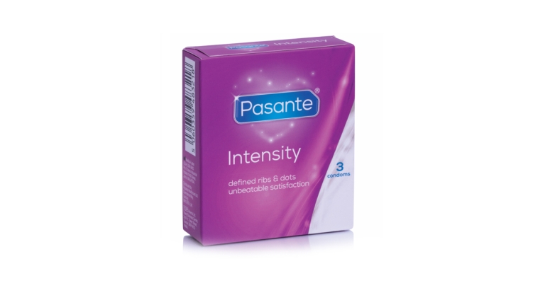 Pasante Intensity prezerwatywy stymulujące 3 szt.