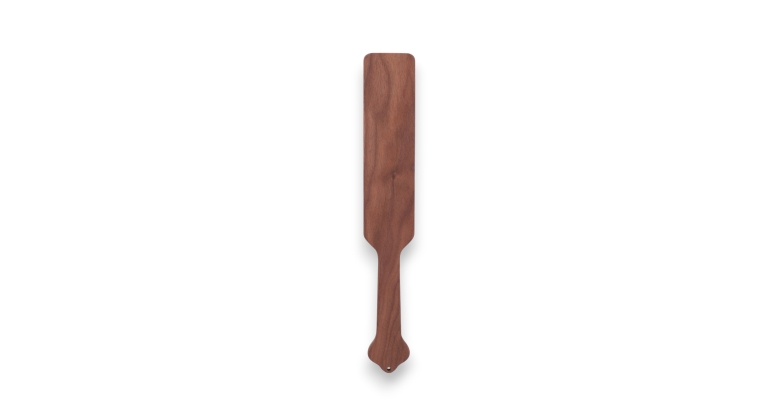 Elegancka drewniana packa 33,5 x 5,5 cm brązowa