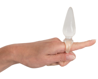 Finger Plug dlikatny korek analny 9,5 x 2,7cm