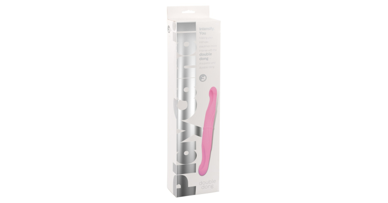 PlayCandi silikonowe podwójne dildo 34cm